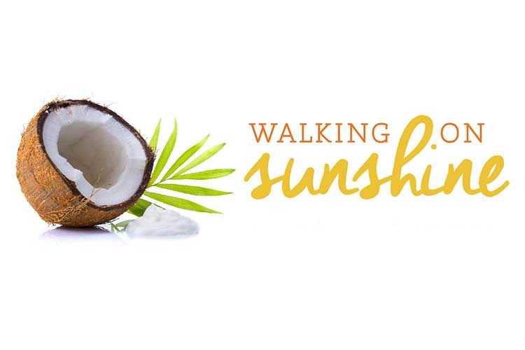 Advertisement for the Walking on Sunshine Pedicure